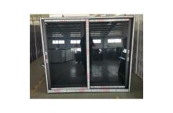 China Tempered Glass UPVC 60x60 Sliding Window For Office Custom supplier