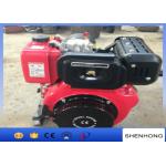 50KN Fast Speed Cable Pulling Winch Air Cooled Diesel Enginen By Shaft