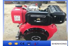 China 50KN Fast Speed Cable Pulling Winch Air Cooled Diesel Enginen By Shaft supplier