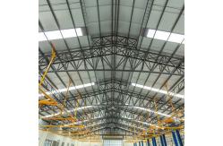 China Portal Frame Steel Structure Warehouse , Prefabricated Metal Warehouse Buildings supplier