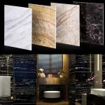 1220x2440 PVC Imitation Marble Sheet Waterproof Alternative Board Wall Sheet for sale