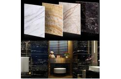 China 1220x2440 PVC Imitation Marble Sheet Waterproof Alternative Board Wall Sheet supplier