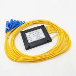 SC/UPC 1X8 ABS Box Type Low Insertion Loss Fiber Optic PLC Splitter for sale