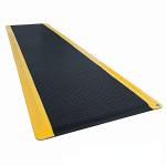 3 Layers Black And Yellow Flooring ESD Anti Fatigue Mat Professional for sale