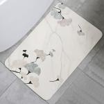 4mm Thick Non Slip Diatomite Bath Mat For Bathroom