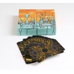 Customized Gold Foil Stamping Tarot Cards Paper Oracle Cards With Gilded Edges