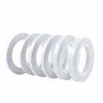 Strong Adhesive White Tissue Tape 100microns Rubber Adhesive Tape for sale