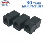 Female To Female Rj45 Inline Coupler 8p8c Keystone Jack Cat3 for sale