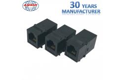 China Female To Female Rj45 Inline Coupler 8p8c Keystone Jack Cat3 supplier