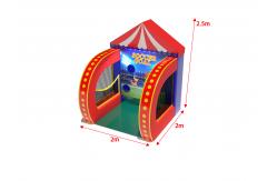 China Carnival Activities Soccer Goal Inflatable Games For Playground Park supplier