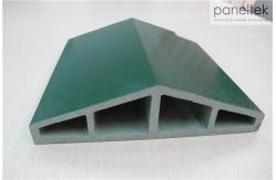 China Green Special Form Glazed Terracotta Wall Tiles With Eco - Friendly Materials supplier