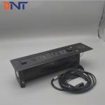 Wireless charger hidden table media socket/motorized flip up socket outlet for sale