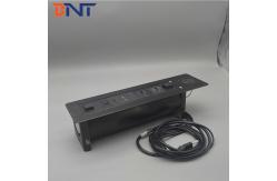 China Wireless charger hidden table media socket/motorized flip up socket outlet supplier