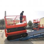 Rough Terrain Self Propelled Scissor Lift Track Mobile Hydraulic Scissor Lift
