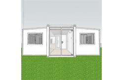China Easy Installation Expandable Container House Prefab Modular Tiny Homes supplier