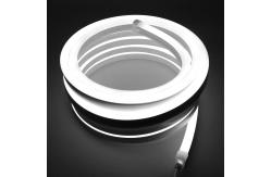 China Round Head Neon Silicone Strip PVC Neon Flex RGB Rope Light 10x23mm supplier