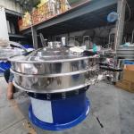 Small Circular Vibratory Screening Machine Mechanical Screen Powder Granules Sifting
