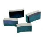 SrO 6Fe2O3 Ferrite Bar Magnets  Charcoal Gray Tile Or Arc Segment Shape for sale