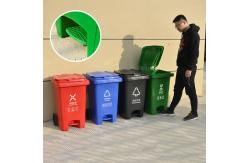 China Eco Mobile Garbage Bin 240L HDPE 660L Garbage Bin For Public Place supplier