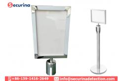 China Sign Holder Frame For Hotel Rope Queue Line Stanchion Post Events Stanchion supplier