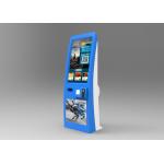 10.4 Inch Barcode Reader Lobby Self-service Terminal Kiosk , Automatic Ticket Vending Machines for sale