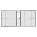 Smart Parcel Delivery Lockers With Security Camera And Remote Control Free Use