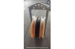 China Transmission Line Bundled Conductor Stringing Pulley For Aerial Helicopter supplier