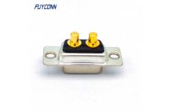 China Female 2V2 D-SUB Connector , 2pin High Power Connector supplier