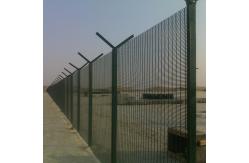 China Powder Coated 358 Anti Climb Fence Green Color supplier