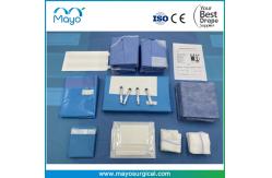 China Abdominal Operation Use Disposable Laparoscopy Pelviscopy Drape Pack With Sterile supplier