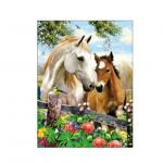 Running Black Horses Image 3D Lenticular Pictures For Advertisement for sale