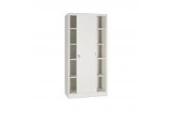 China 1850mm Vertical 2 Sliding Door Fireproofing Metal File Cupboard supplier