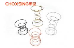 China Golden Chrome Plating Double Cone Springs Opening Diameter 80 - 130mm supplier