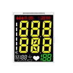 Monochrome Liquid Crystal Display Module Lcd Screen Panel 7 Segment Custom
