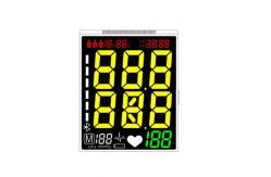 China Monochrome Liquid Crystal Display Module Lcd Screen Panel 7 Segment Custom supplier
