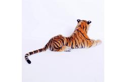 China Lifelike 40cm Tiger Plush Doll With Polypropylene Cotton Filling supplier