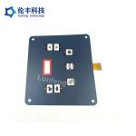 Screen Printing Or Digital Printing FPC Membrane Switch with 3M467MP Backadhesive and Overlay for sale