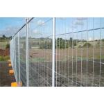 Welded Heras Security Fence Panels White Perimeter Patrol Temporary Fencing for sale