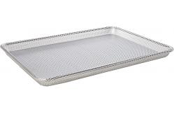 China 0.4mm Silver Aluminium Pizza Tray Oven Safe And Easy To Clean supplier