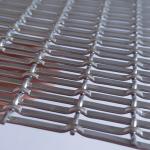 China Architectural Aluminum Flat Wire Mesh For Exterior Building Metal Facade factory