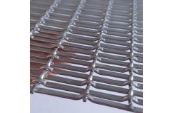 China Architectural Aluminum Flat Wire Mesh For Exterior Building Metal Facade supplier