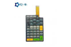 China Silk Screen Front Control Panel Graphic PET Digitally Printed Overlays supplier