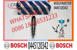 China 6.7L Diesel Engine Common Rail Fuel Injector Nozzle 4994925 0445120342 supplier