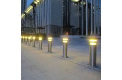 China Running Time 4s Traffic Control Bollards Dia 133mm 40m Remote Control supplier