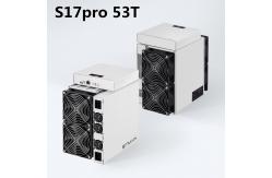 China 82db Antminer S17Pro 53T 2094W BTC Mining Machine supplier
