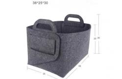 China Reusable Practical Foldable Felt Storage Basket Multipurpose Waterproof supplier