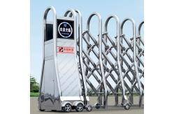 China Flexible Remote Control Electric Retractable Sliding Barrier Gate supplier