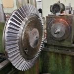 9 Module 90 Degree Spur Gear Straight Tooth Gear Shaping for sale