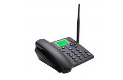 China Dual Sim GSM Land Phone With Backup Battery Call Transfer Features supplier