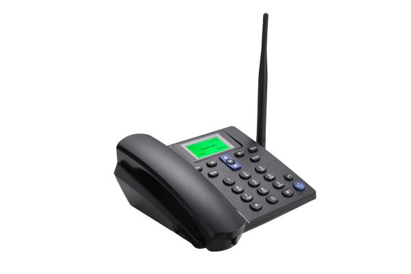 Dual Sim GSM Land Phone With Backup Battery Call Transfer Features
